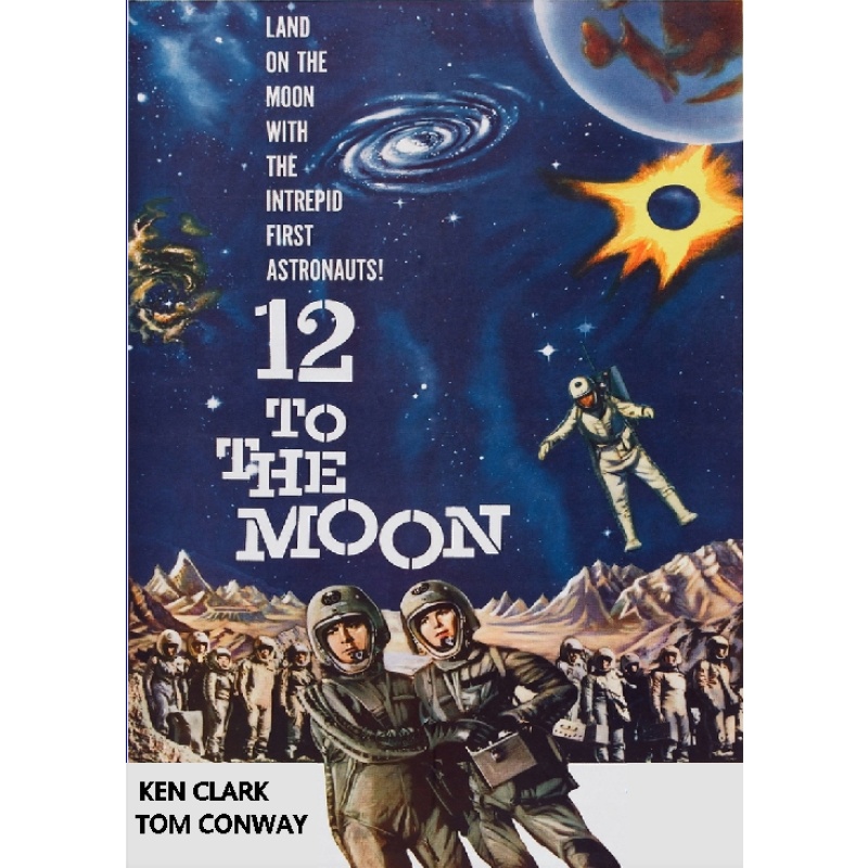 12 MEN TO THE MOON (1960) Tom Conway