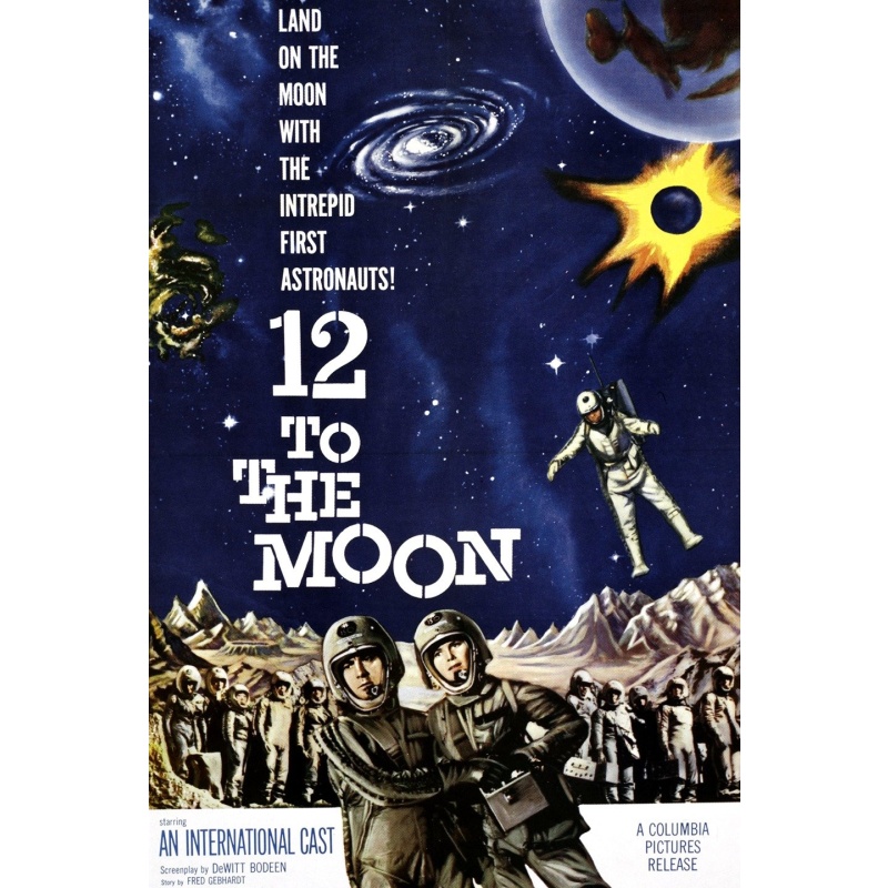 12 To The Moon   1960  DVD