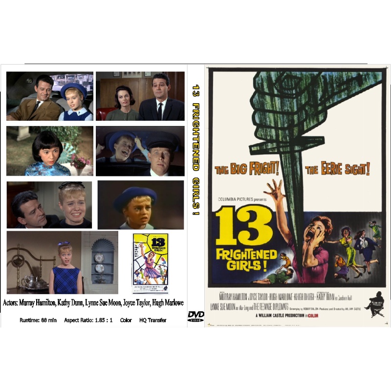 13 FRIGHTENED GIRLS DVD