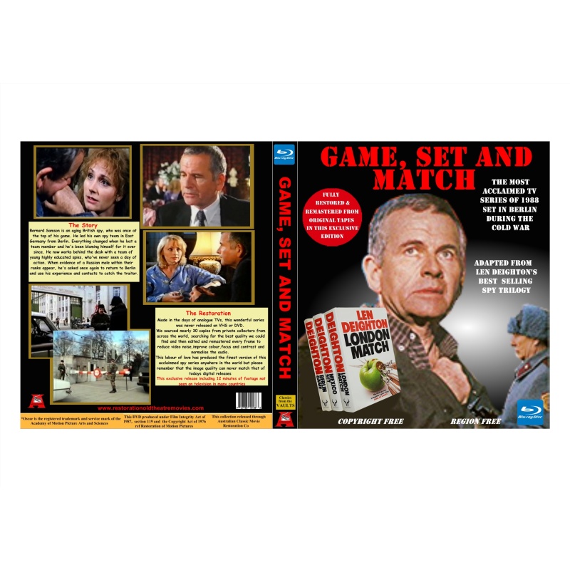 Game Set & Match    TV series    Now on Blu-ray