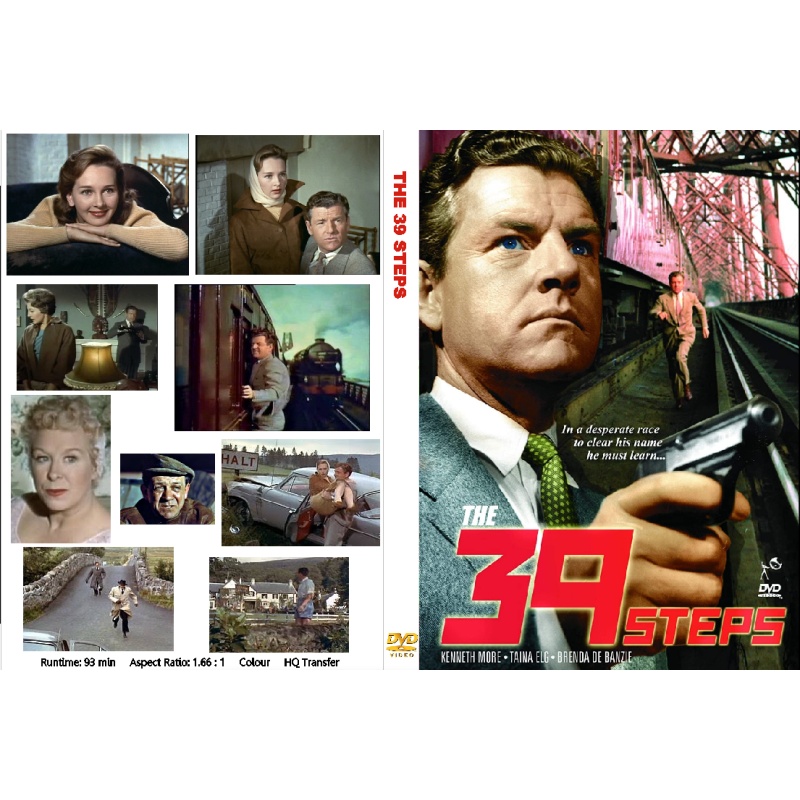 THE 39 STEPS (1959) DVD Kenneth More