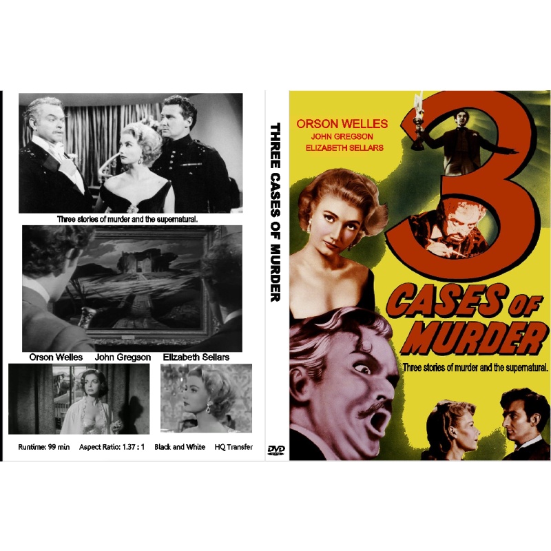 3 CASES OF MURDER DVD Orson Welles