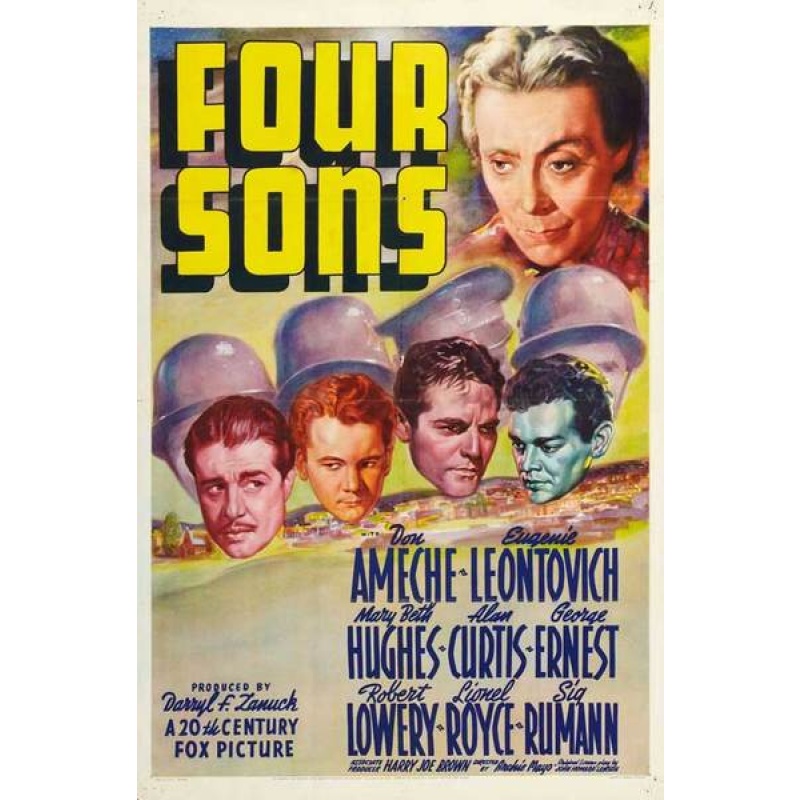 Four Sons - Don Ameche, Eugenie Leontovich, Mary Beth Hughes 1940