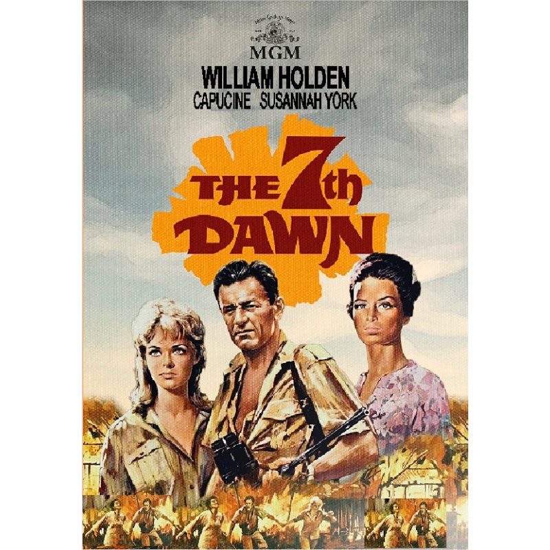 THE 7th DAWN (1964) William Holden Capucine Susannah York