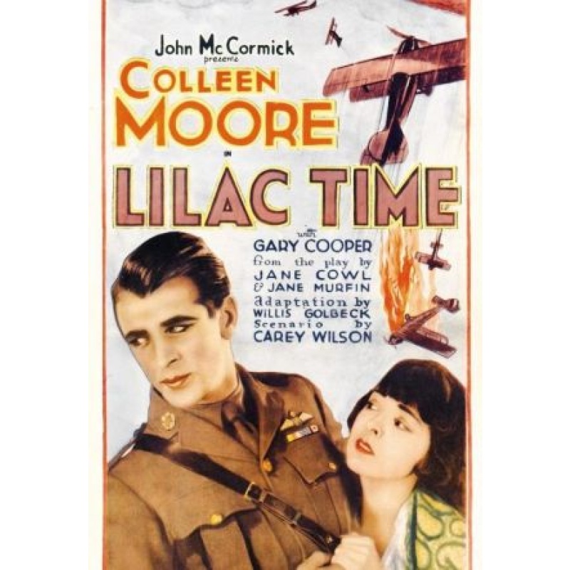 Lilac Time 1928 Colleen Moore and Gary Cooper. Silent DVD