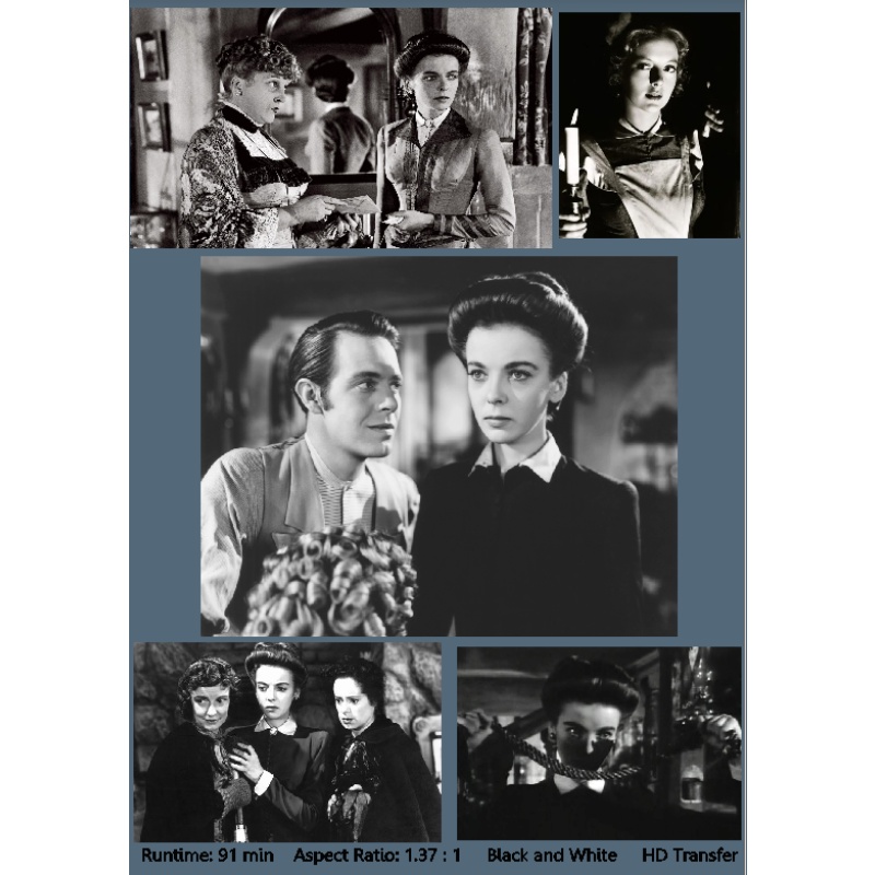 LADIES IN RETIREMENT (1941) Ida Lupino Louis Hayward Elsa Lanchester Evelyn Keyes