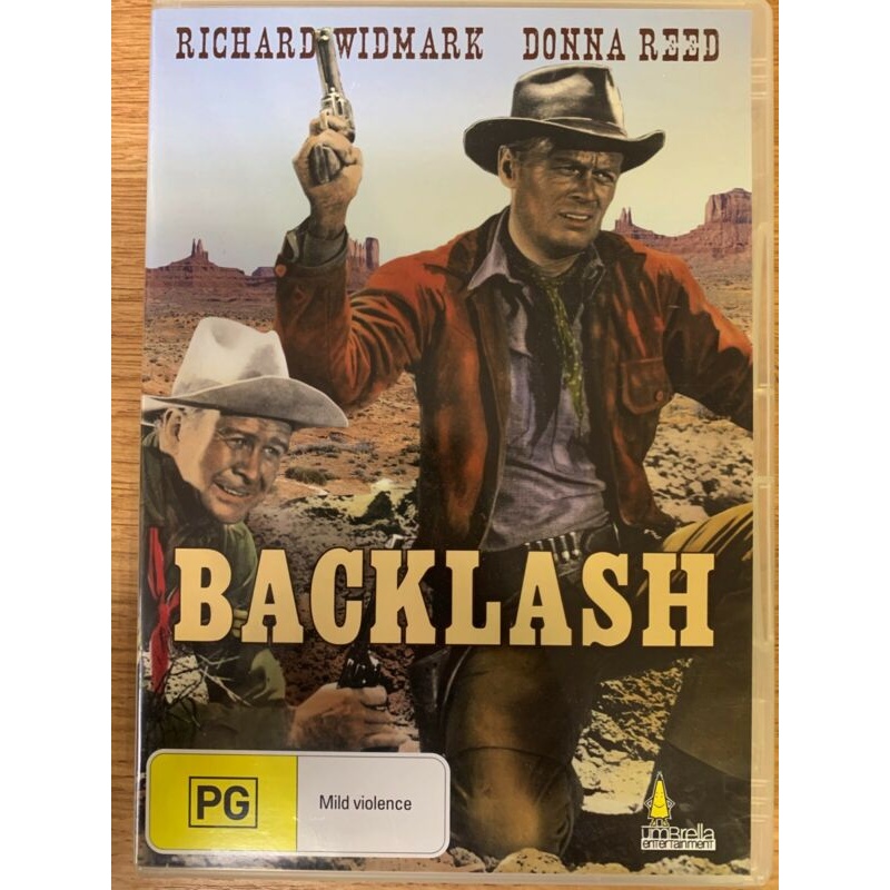 Backlash (1956) Richard Widmark, Donna Reed, William Campbell