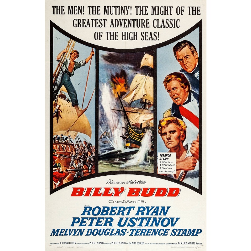 Billy Budd (1962) Terence Stamp Robert Ryan Peter Ustinov