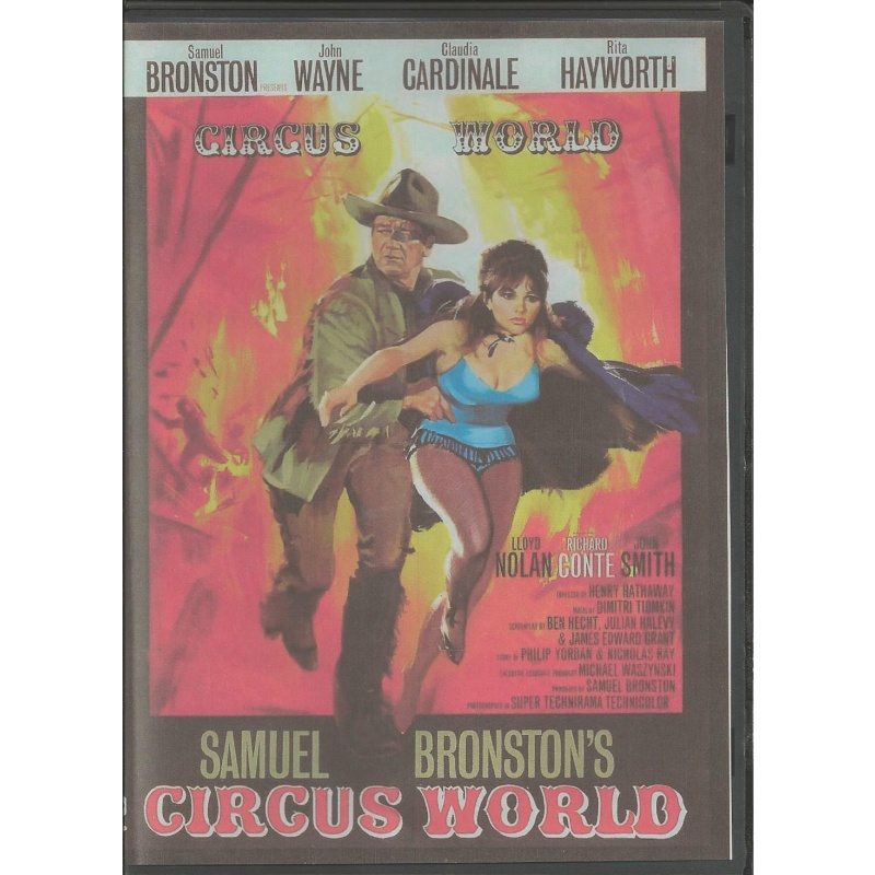 CIRCUS WORLD - JOHN WAYNE ALL REGION DVD