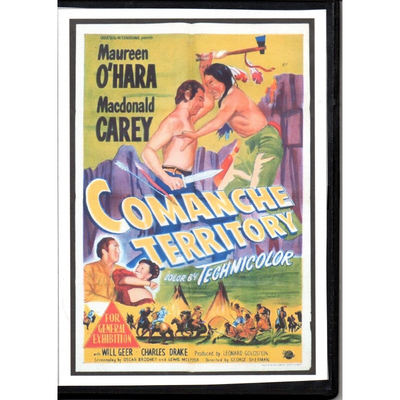 COMANCHE TERRITORY - MAUREEN O'HARA & MACDONALD CAREY ALL REGION DVD