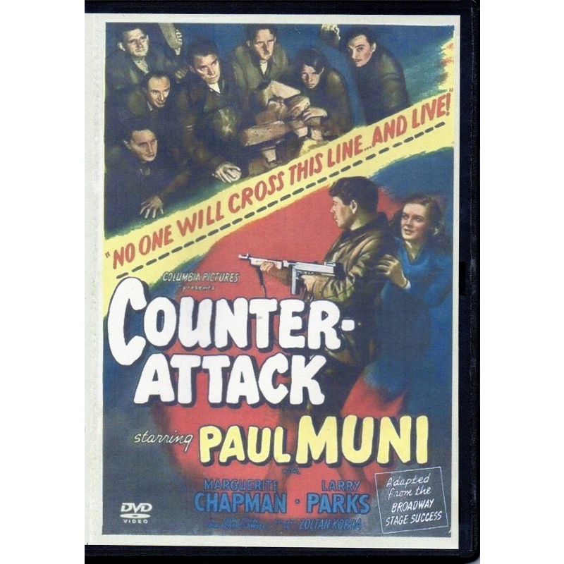 COUNTER ATTACK - PAUL MUNI & MARGARITE JAPMAN  ALL REGION DVD