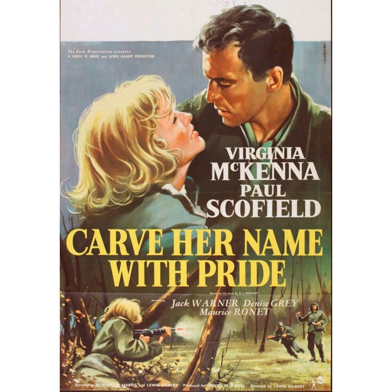Carve Her Name with Pride 1958  Virginia McKenna
