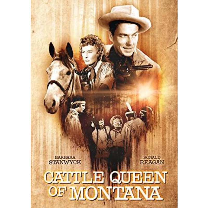 Cattle Queen of Montana (1954) Barbara Stanwyck, Ronald Reagan, Gene Evans