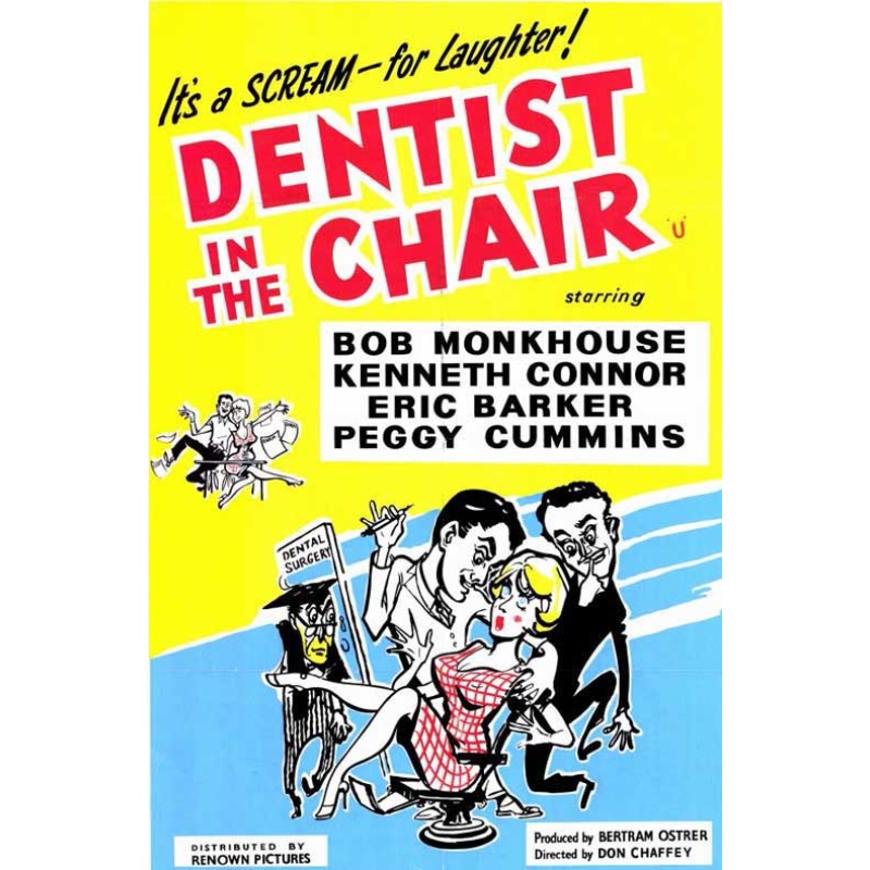 Dentist In The Chair (1960)  Bob Monkhouse, Peggy Cummins, Kenneth Connor