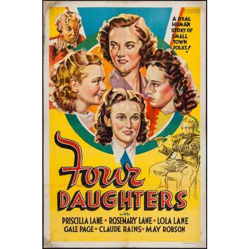 Four Daughters (1938) Claude Rains, John Garfield, Jeffrey Lynn DVD