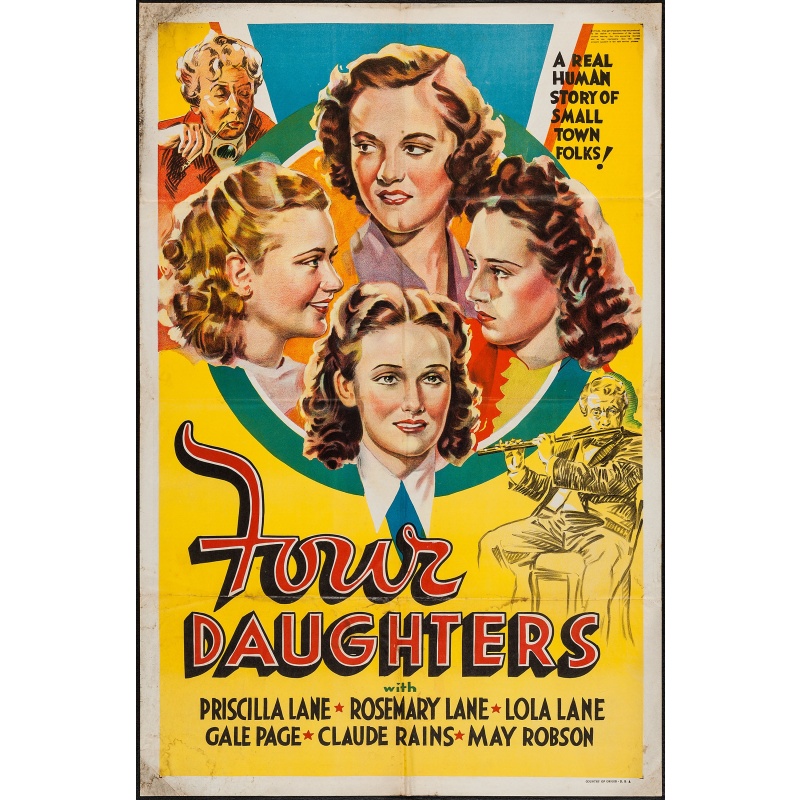 Four Daughters (1938) Claude Rains, John Garfield, Jeffrey Lynn DVD