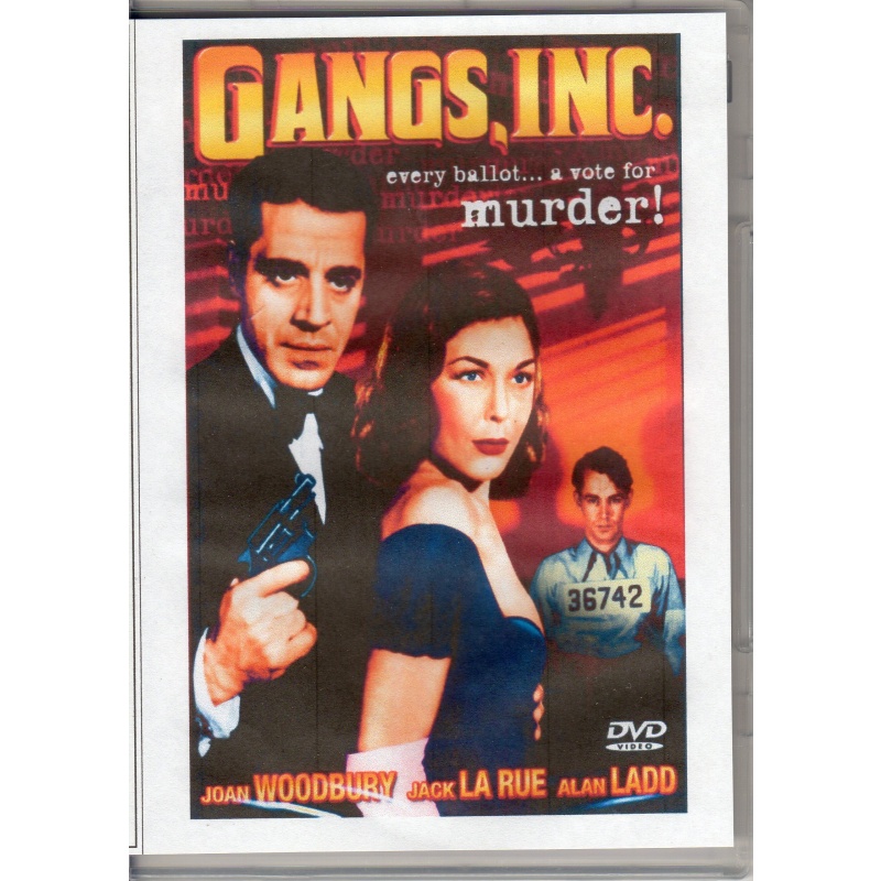GANGS INC. - JOAN WOODBURY & ALAN LADD  ALL REGION DVD