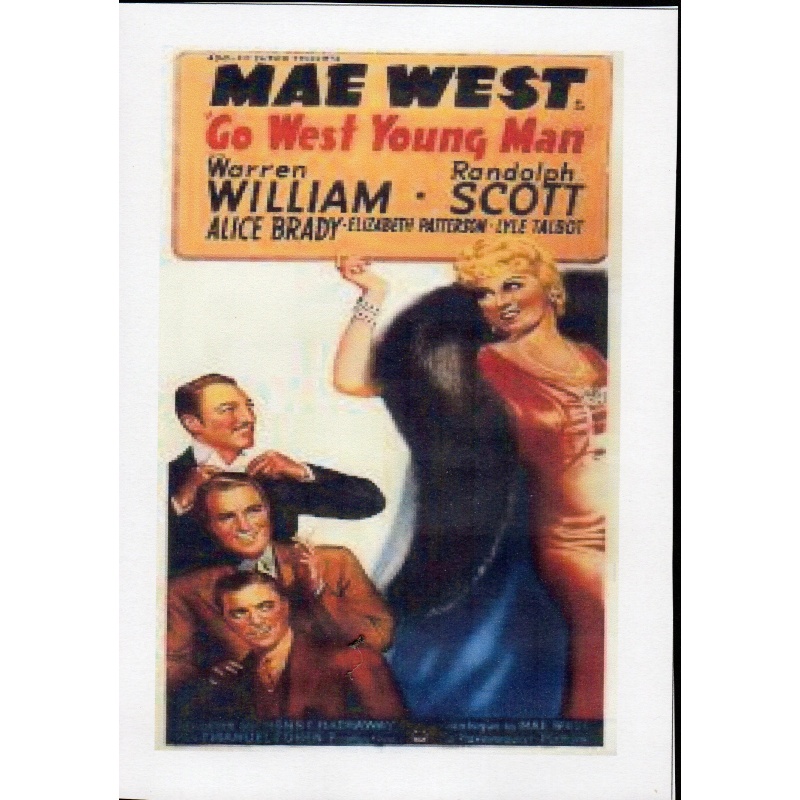 FOR WEST YOUNG MAN  -  RANDOLPH SCOTT & MAE WEST ALL REGION DVD