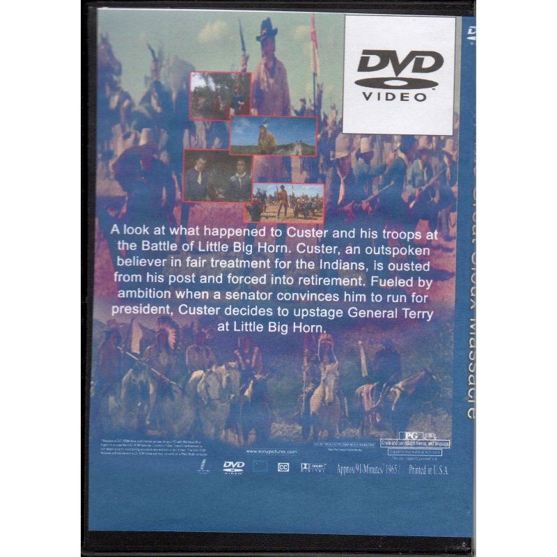 GREAT SIOUX MASSACRE - JOSEPH COTTON ALL REGION DVD