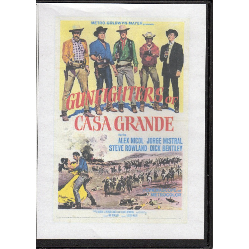 GUNFIGHTERS OF CASA GRANDE - ALEX NICOL ALL REGION DVD