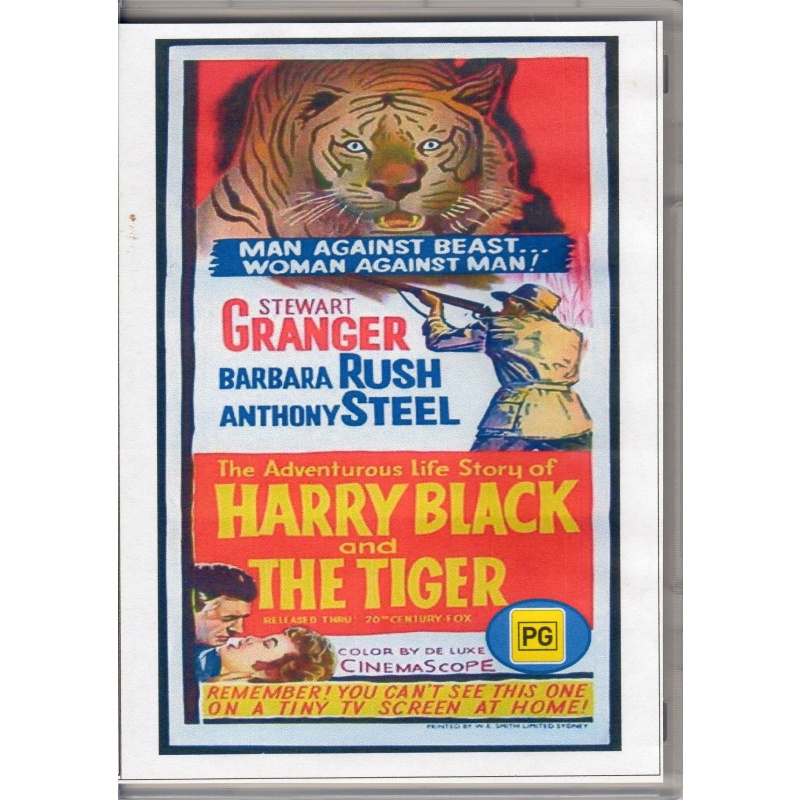 HARRY BLACK AND THE TIGER - STEWART GRANGER ALL REGION DVD