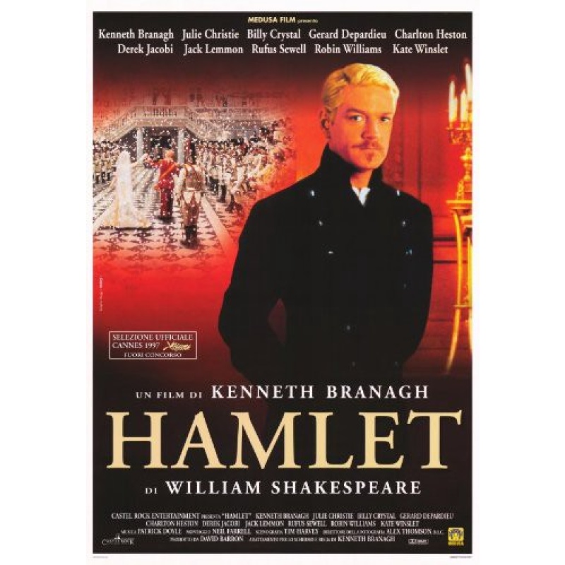 Hamlet (1996) Kenneth Branagh, Julie Christie, Derek Jacobi