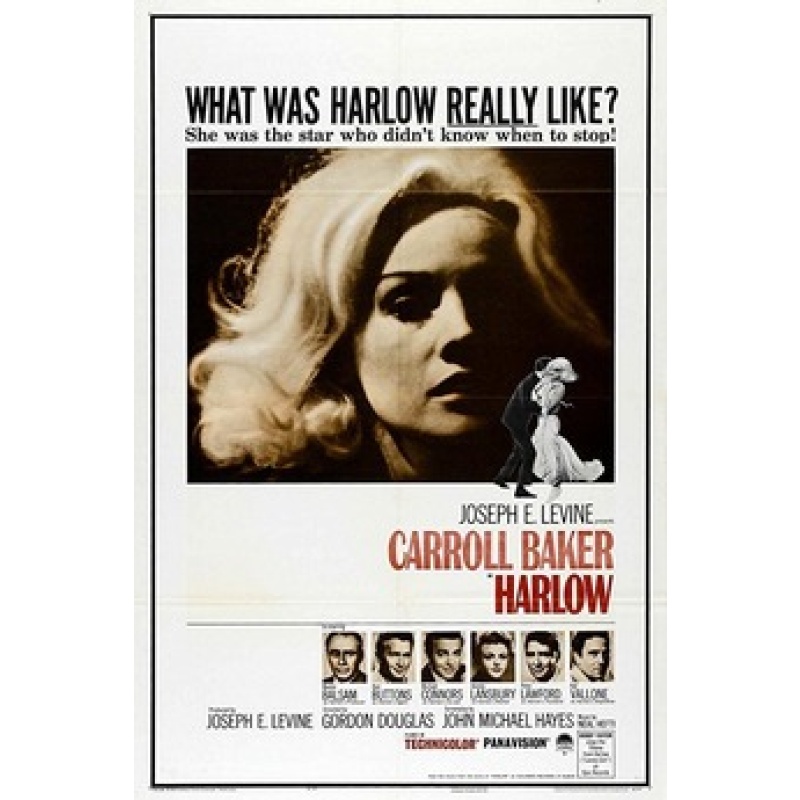 Harlow (1965) Carroll Baker, Red Buttons, Raf Vallone