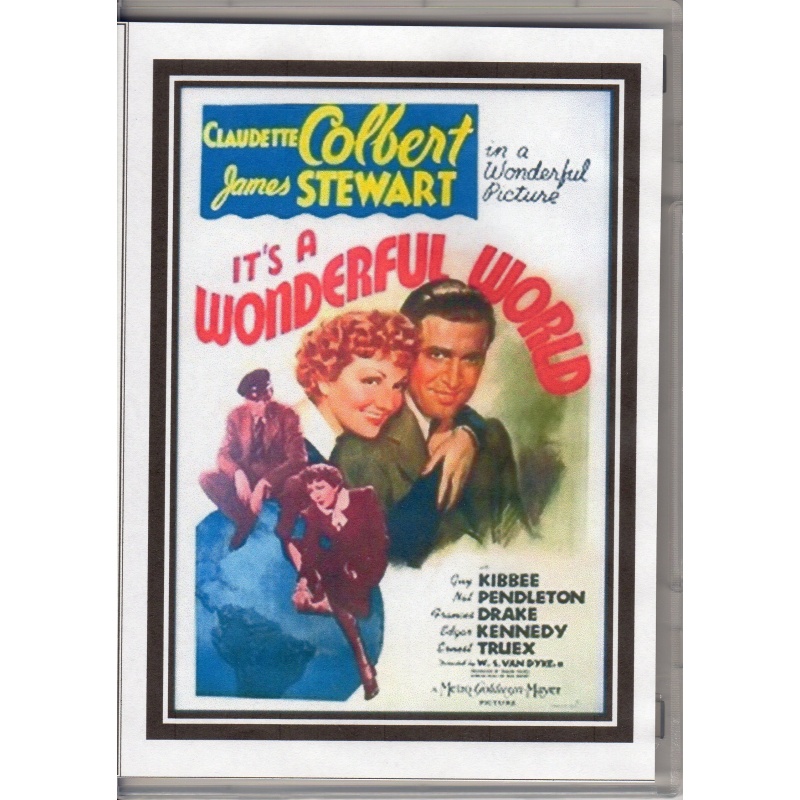 IT'S A WONDERFUL WORLD - JAMES STEWART & CLAUDETTE COLBERT  ALL REGION DVD