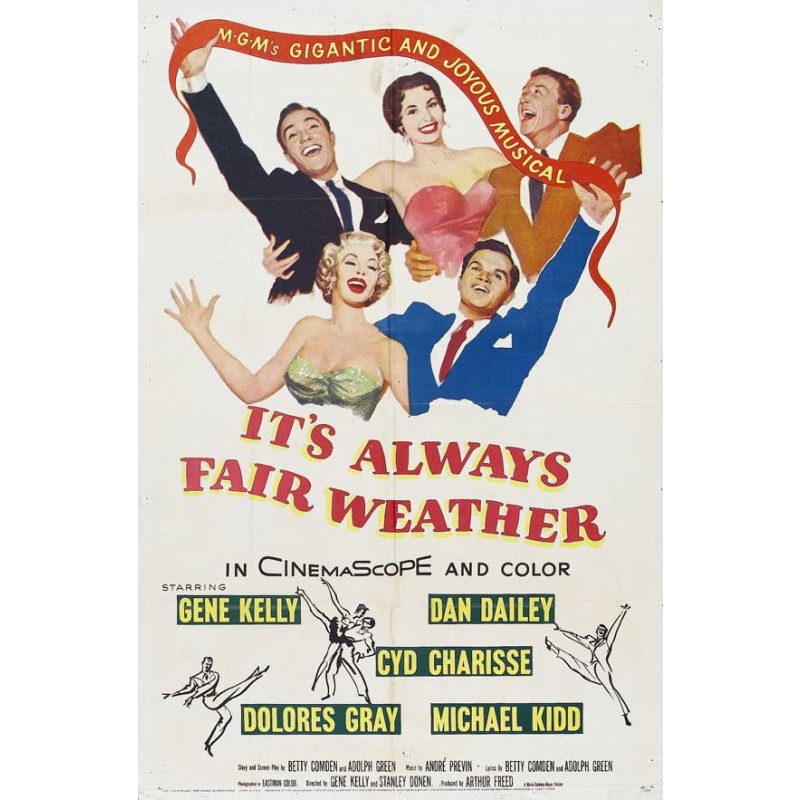 It's Always Fair Weather (1955) Gene Kelly, Dan Dailey, Cyd Charisse