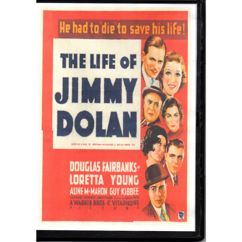 LIFE OF JIMMY DOLAN - DOUGLAS FAIRBANK JNR. & LORETTA YOUNG ALL  REGION DVD