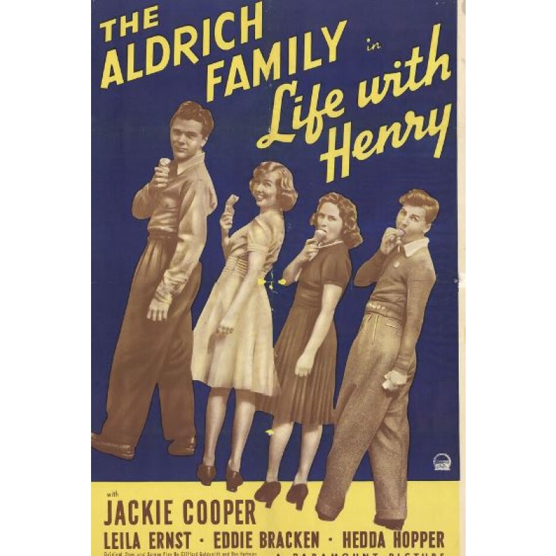 Life with Henry (1940)  Jackie Cooper, Leila Ernst, Eddie Bracken, Rare movie