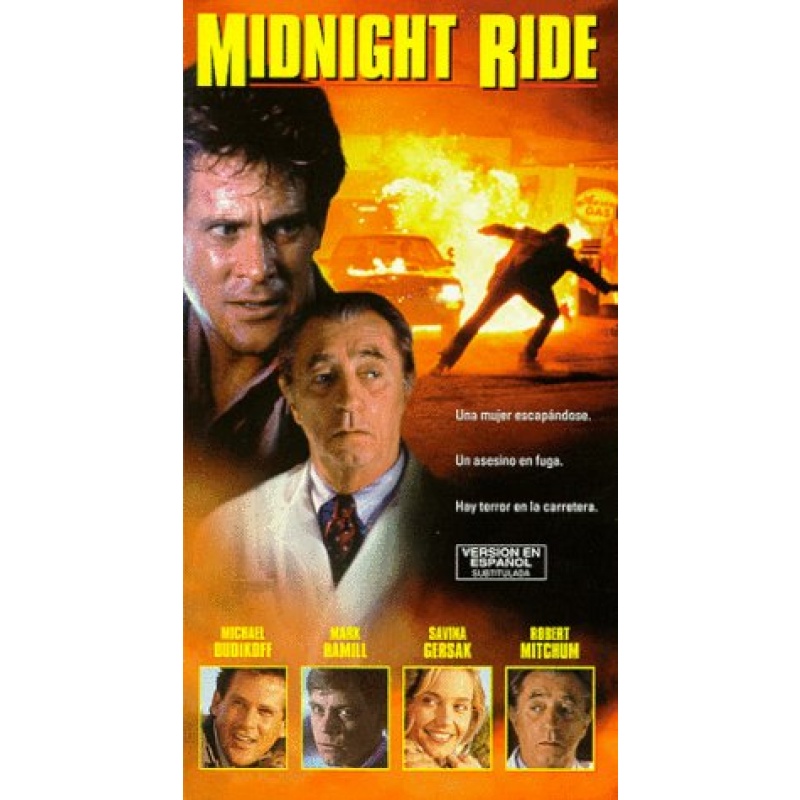 Midnight Ride 1990 Michael Dudikoff, Mark Hamill, Savina Geršak  Robert Mitchum‧ DVD