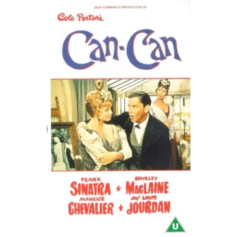 Can-Can 1960  Frank Sinatra, Shirley MacLaine, Maurice Chevalier