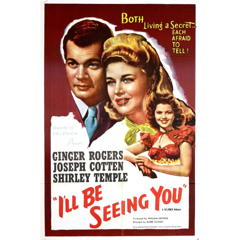 I'll Be Seeing You (1944) Ginger Rogers, Joseph Cotten