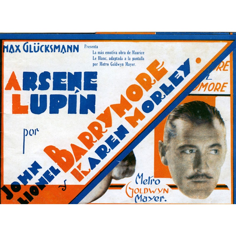 Arsène Lupin 1932      John Barrymore and Lionel Barrymore.     DVD