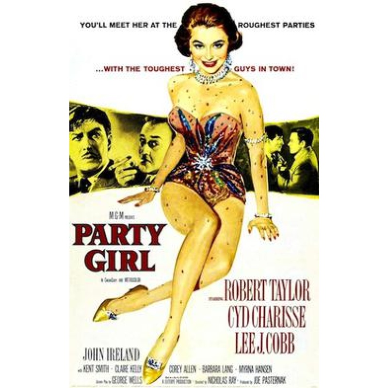 Party Girl (1958 film) Robert Taylor, Cyd Charisse, Lee J. Cobb,  DVD