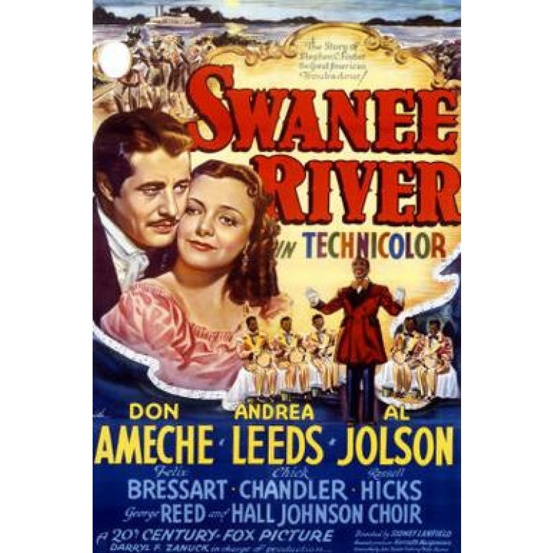 Swanee River 1939 DVD  Don Ameche   Al Jolson