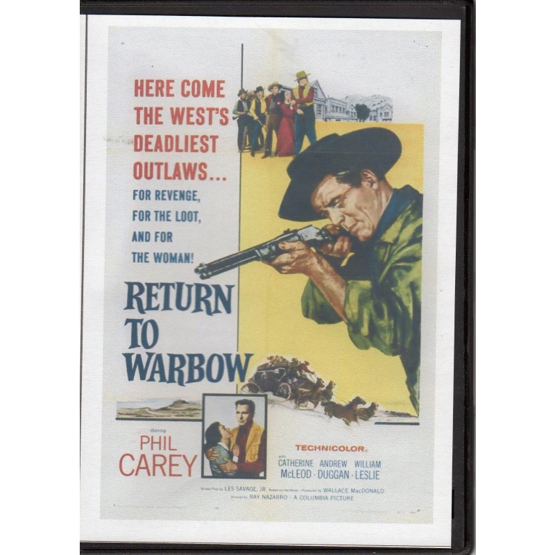 RETURN TO WARBOW - PHIL CAREY ALL REGION DVD
