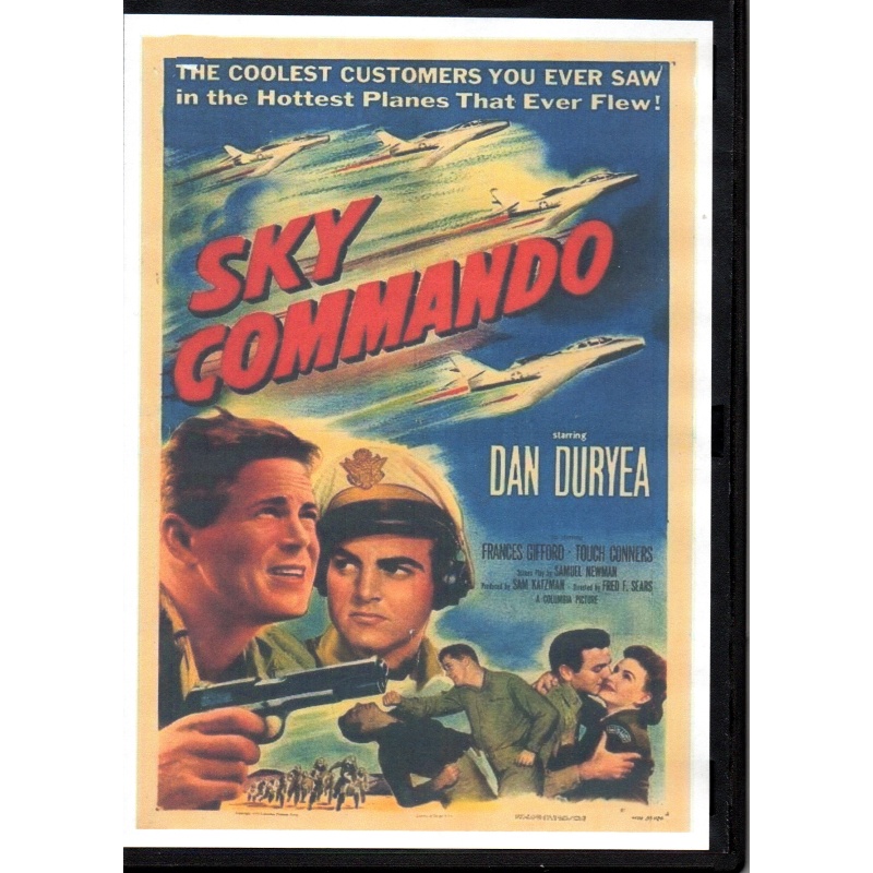 SKY COMMANDOS- DAN DURYEA - ALL REGION DVD