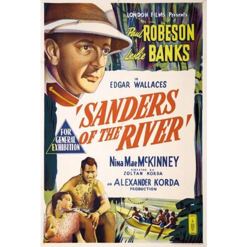Sanders of The River (1935) Paul Robeson, Leslie Banks, Nina Mae McKinney