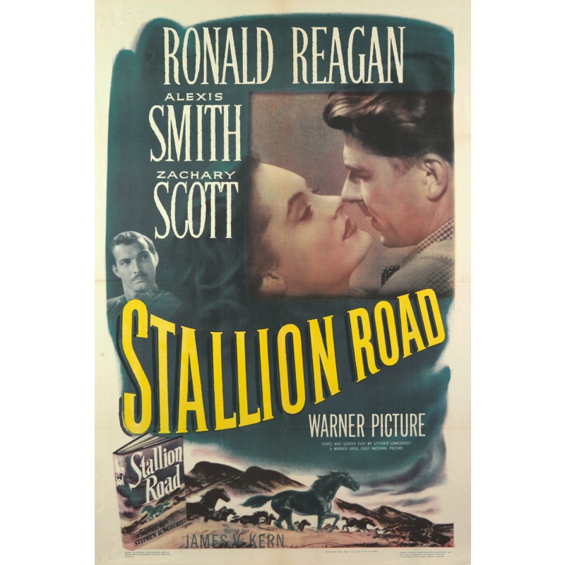 Stallion Road - Ronald Reagan, Alexis Smith 1947