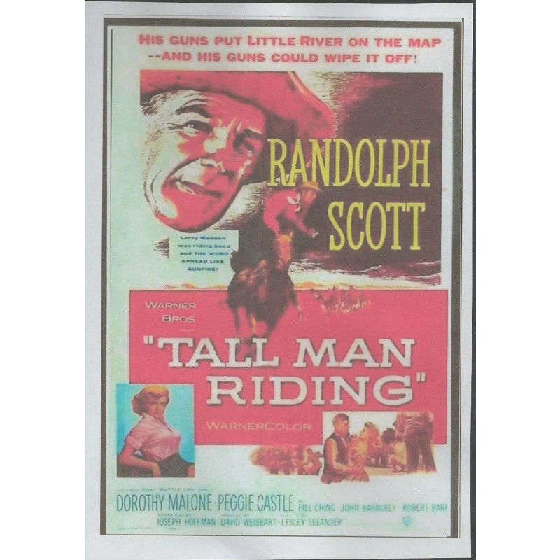 TALL MAN RIDING - STARRING RANDOLPH SCOTT ALL REGION DVD