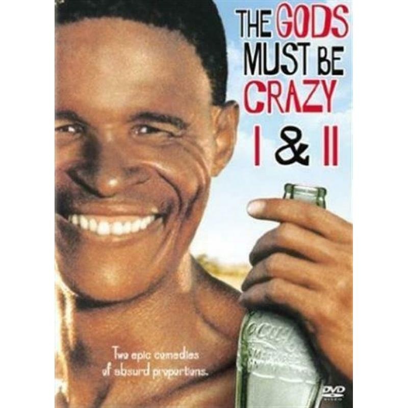 The Gods Must Be Crazy 1 & 2 (All Region)= Dvd