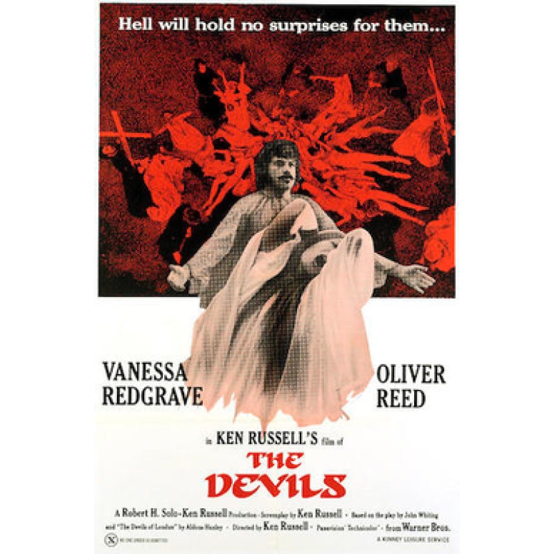 The Devils 1971 Vanessa Redgrave, Oliver Reed,