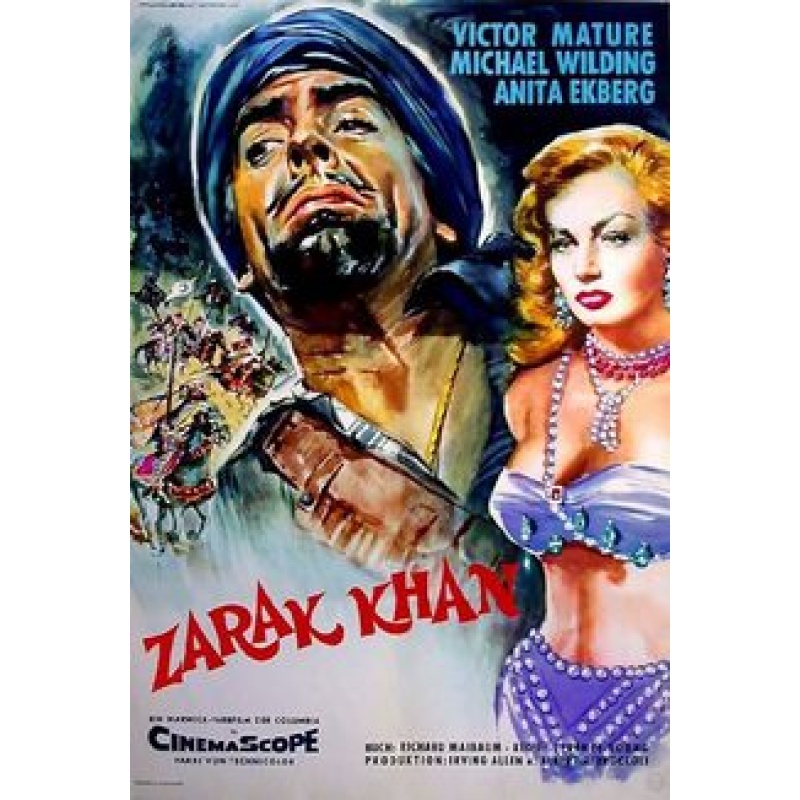 Zarak Khan  (1956) Victor Mature, Michael Wilding, Anita Ekberg,