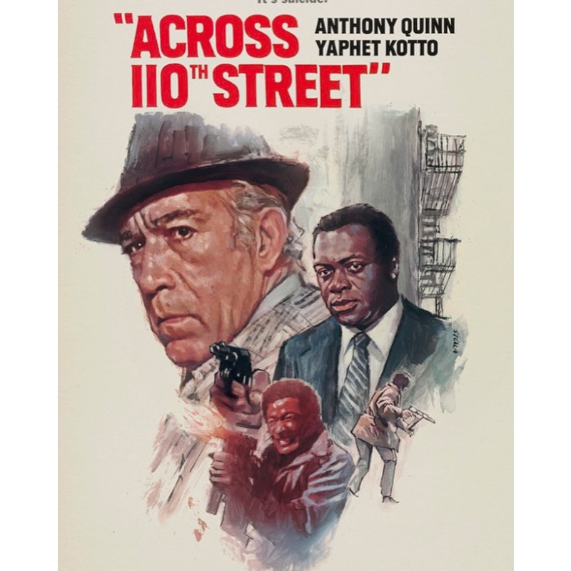 Across 110th Street R18+ 1972  Yaphet Kotto, Anthony Quinn,