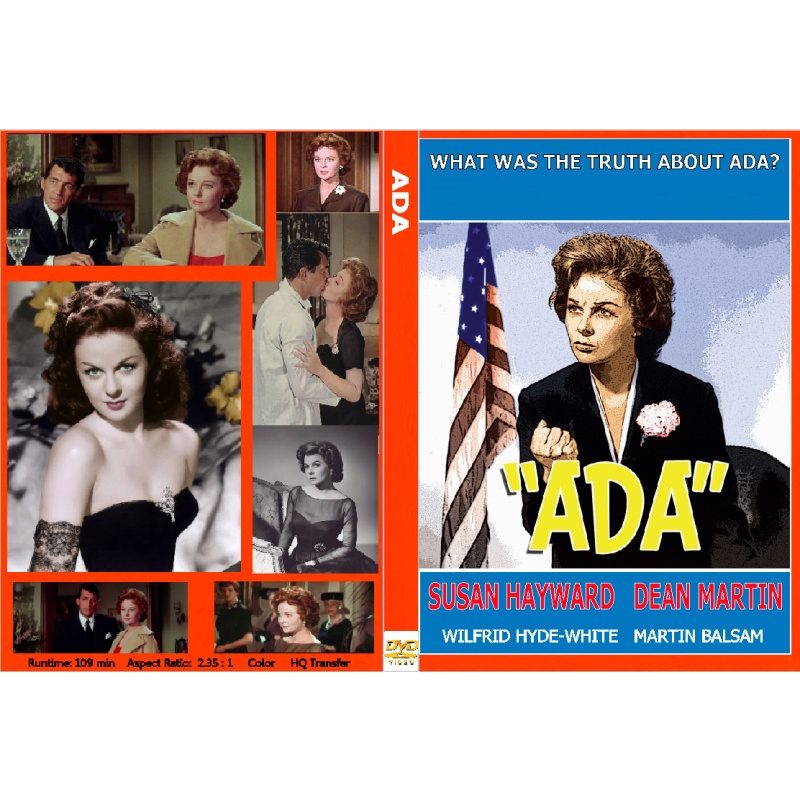 ADA (1961) DVD Susan Hayward