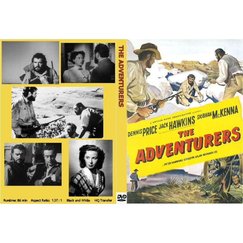 THE ADVENTURERS (1951) Dennis Price Jack Hawkins