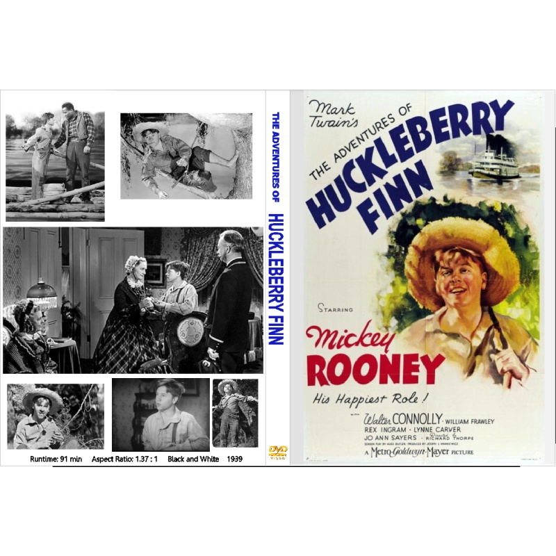 THE ADVENTURES OF HUCKLEBERRY FINN (1939) Mickey Rooney