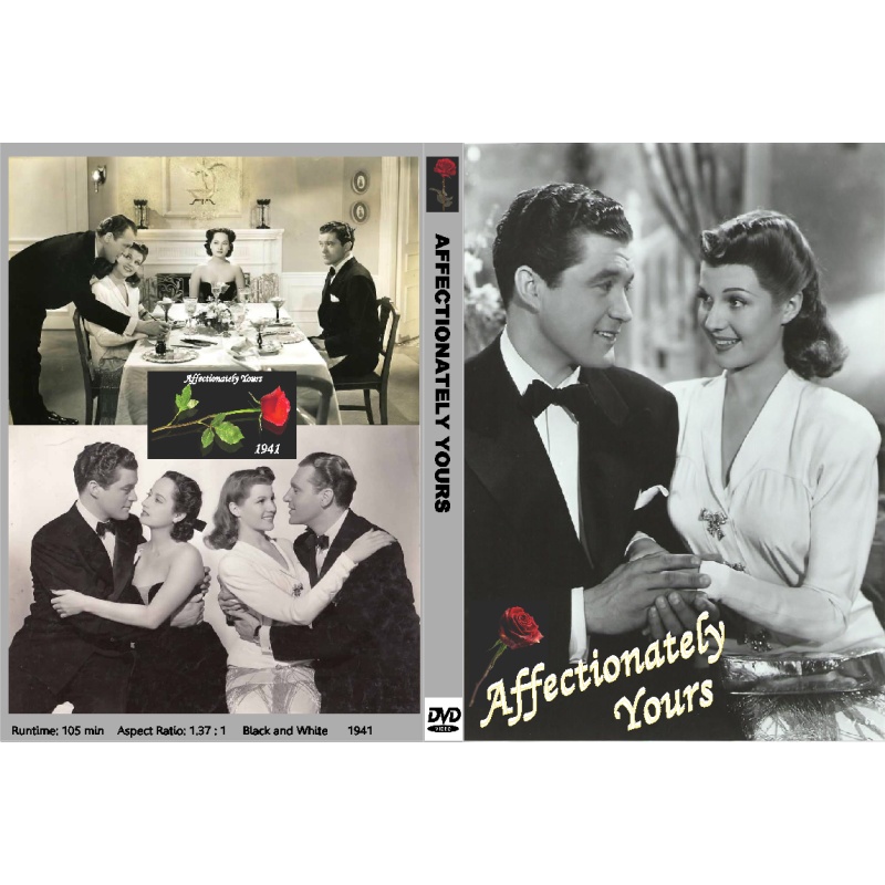 AFFECTIONATELY YOURS (1941) Merle Oberon Rita Hayworth Dennis Morgan